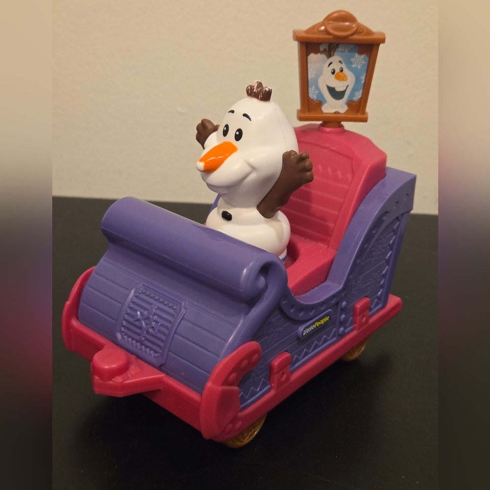 Disney Princess Parade Floats Little People Moana Belle Ariel Anna Elsa Olaf - Picture 8 of 8